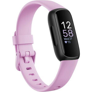 �t�B�b�g�r�b�g ���f�B�[�X �A�N�Z�T���[ �r���v Fitbit Inspire 3 Black/ Lilac Bliss Black �u���b�N