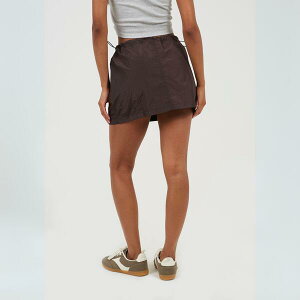 �u���[�u�\�E�� ���f�B�[�X �{�g���X�J�[�g �~�j Brave Soul Womens Cargo Mini Skirt with Toggle Waist Brown �u���E��