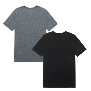 �n�[���[ �����Y �g�b�v�X T�V���c Hurley 2Pk Crew T-Shirts Black Grey �u���b�N