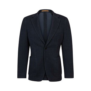 �{�X �����Y �A�E�^�[ �W���P�b�g�E�u���]�� Boss Men's Heston Lp Formal Jacket Blue �u���[