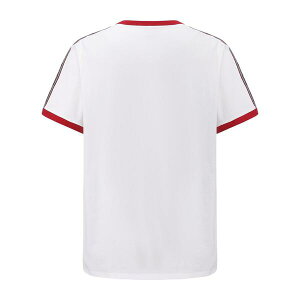 �v���e�B�O���[�� �����Y �g�b�v�X T�V���c Pretty Green Tape Tee Mens White �z���C�g