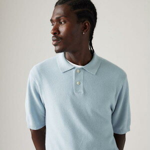 ���[�o�C�X �����Y �g�b�v�X �|���V���c �j�b�g Levis Swtr Knit Polo Sn99 Niagara Mist