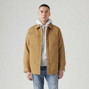 ���[�o�C�X �����Y �g�b�v�X �V���c Levis Bryant Padded Rev Oversh Ermine �O���[��