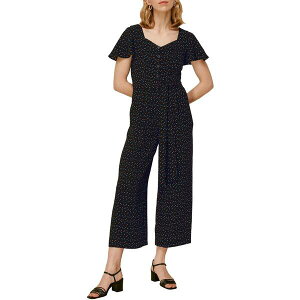 �z�C�b�X���Y ���f�B�[�X �g�b�v�X �����s�[�X �v�����g �W�����v�X�[�c Whistles Micro Triangle Print Jumpsuit Black/Multi �u���b�N
