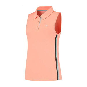 �P�[�X�C�X ���f�B�[�X �g�b�v�X �|���V���c �m�[�X���[�u K Swiss Women'sleeveless Performance Polo Shirt Desert Flower