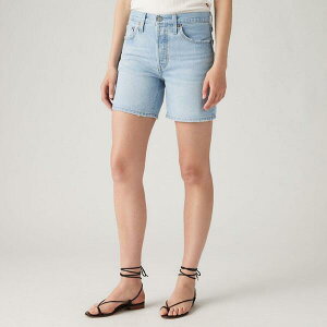 ���[�o�C�X ���f�B�[�X �{�g���X �n�[�t�p���c�E�V���[�c Levis 501 Mid Thigh Short Lunar Blac Ojai Luxor Last