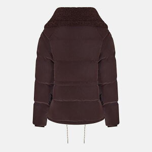 �o�[���C ���f�B�[�X �A�E�^�[ �W���P�b�g�E�u���]�� �_�E�� Varley Women's Roseville Duck Down Long Sleeve Down Jacket Coffee Bean �R�[�q�[