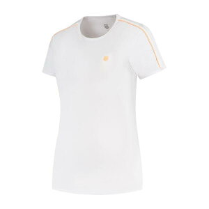 �P�[�X�C�X ���f�B�[�X �g�b�v�X T�V���c K Swiss Hypercourt CrwT3 Short Sleeve Performance T-Shirt White �z���C�g