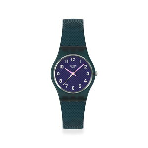 �X�E�H�b�` �����Y �A�N�Z�T���[ �r���v Swatch Essentials Watch Teal Wave �e�B�[��