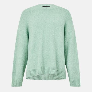 ���v���[���g �����Y �A�E�^�[ �p�[�J�[�E�X�E�F�b�g ���u �V���c Represent Men's Crew-Neck Ribbed Crew Sweatshirt Matcha