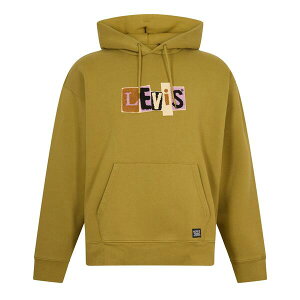 ���[�o�C�X �����Y �A�E�^�[ �p�[�J�[�E�X�E�F�b�g Levis Men'skate Pull Over Hoodie Green Moss �O���[��