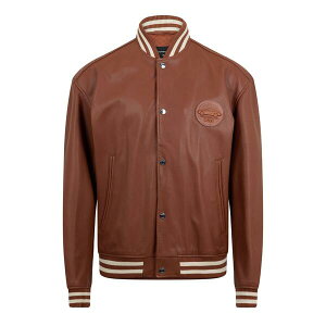 �{�X �����Y �A�E�^�[ �W���P�b�g�E�u���]�� ���U�[ Boss Men's MorloPs Leather Jacket Rust/Copper ���X�g