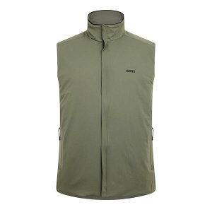 �{�X �����Y �A�E�^�[ �x�X�g �W�� Boss Ow Lite-X Vest 10267912 01 Gilet Mens Dark Beige 257 �x�[�W��
