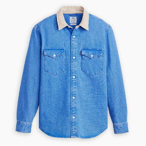 ���[�o�C�X �����Y �g�b�v�X �V���c Levis Men's Relaxed Western Overshirt Wade Vintage