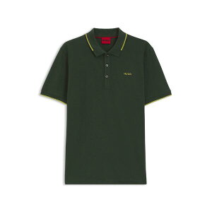 �t���[�S �����Y �g�b�v�X �|���V���c �v�����g ���S Hugo Dinoso222 Printed Logo Polo Shirt Green �O���[��