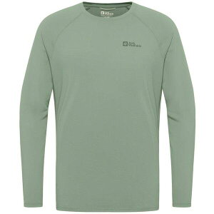 �W���b�N�E���t�X�L�� �����Y �g�b�v�X T�V���c Jack Wolfskin Men's Prelight Long Sleeve Performance T-Shirt Eucalyptus