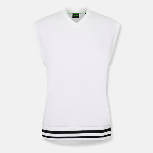 �{�X �����Y �g�b�v�X �|���V���c Boss Men'sveedy Heritage Polo Shirt White �z���C�g