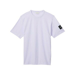 �J���o���N���C�� �����Y �g�b�v�X T�V���c Calvin Klein Jeans Monogram Badge T-Shirt Island Lilac ���C���b�N