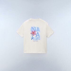 �i�p�s�� ���f�B�[�X �g�b�v�X T�V���c Napapijri Napa ILIANA Tee Womens WHITE WHISPER �z���C�g