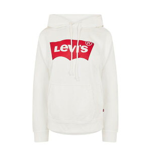 ���[�o�C�X ���f�B�[�X �A�E�^�[ �p�[�J�[�E�X�E�F�b�g �O���t�B�b�N Levis Women's Graphic Standard Pull Over Hoodie Core White �z���C�g