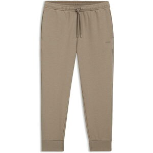 �{�X �����Y �{�g���X �J�W���A���p���c �W���K�[�p���c Boss Men's Hadiko Joggers with Drawstring Waistband Brown 334 �u���E��