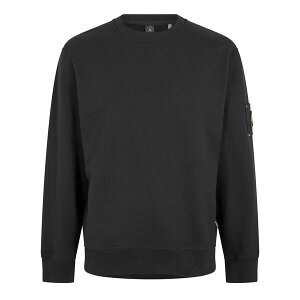 ���[�X�i�b�N�� �����Y �A�E�^�[ �p�[�J�[�E�X�E�F�b�g �V���c Moose Knuckles Men's Hartsfield Crew Sweatshirt Black �u���b�N