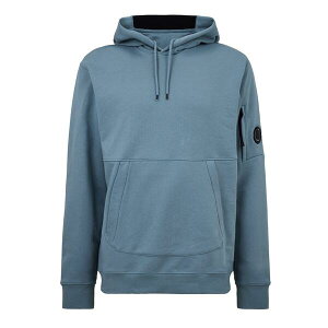 �V�[�s�[�J���p�j�[ �����Y �A�E�^�[ �p�[�J�[�E�X�E�F�b�g CP Company Men's Micro Lens Over-the-head Hoodie Silver Blue 809 �u���[