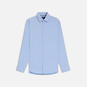 �{�X �����Y �g�b�v�X �V���c �I�b�N�X�t�H�[�h Boss P-Hank-Kent-C1-222 10241343 02 Oxford Shirt Mens Pastel Blue �u���[