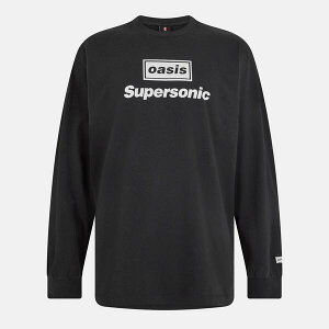 ���[�o�C�X �����Y �g�b�v�X T�V���c Levis x Oasis Long Sleeve Tee Black �u���b�N