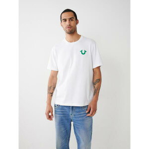 �g�D���[�����W���� �����Y �g�b�v�X T�V���c True Religion Heritage Tee Sn99 Optic White �z���C�g