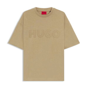 �t���[�S �����Y �g�b�v�X T�V���c �I�[�o�[�T�C�Y�t�B�b�g Hugo Dinkee Oversized Fit-Shirt Beige �x�[�W��