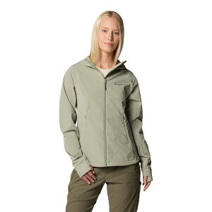 �R�����r�A ���f�B�[�X �A�E�^�[ �W���P�b�g�E�u���]�� Columbia Women'sweet As Hooded Long Sleeve Softshell Jacket Safari