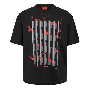 �t���[�S �����Y �g�b�v�X �|���V���c Hugo Digraph 102660601 Polo Shirt Mens Black �u���b�N