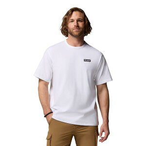 �R�����r�A �����Y �g�b�v�X T�V���c Columbia Graph Tee Sn62 White Photo �z���C�g