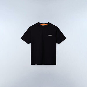 �i�p�s�� �����Y �g�b�v�X T�V���c Napapijri Napa Small Box T-shirt Mens Black Beauty �u���b�N