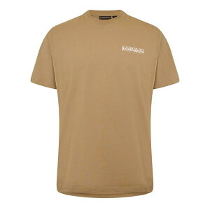 �i�p�s�� �����Y �g�b�v�X T�V���c �O���t�B�b�N Napapijri Graphic T-shirt Mens Kelp N2D