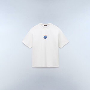 �i�p�s�� �����Y �g�b�v�X T�V���c Napapijri Napa Krous Tee Mens White Heron �z���C�g