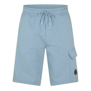 �V�[�s�[�J���p�j�[ �����Y �{�g���X �J�W���A���p���c �V���[�g�p���c �t���[�X CP Company Men's Micro Lens Fleece Jogger Shortsilver Blue 809 �u���[