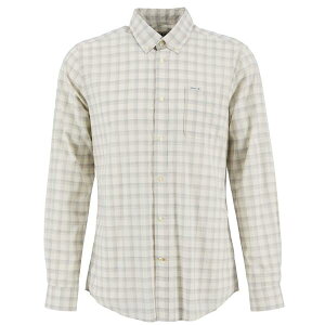 �o�u�A�[ �����Y �g�b�v�X �V���c Barbour Men's Patterned Short Sleeve Shirt Whspr Whte WH32