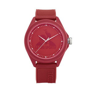 ���R�b�N�X�|���e�B�t ���f�B�[�X �A�N�Z�T���[ �r���v ���m�N�� Le Coq Sportif Men's Monochrome Red Plastic Strap Digital Watch Red ���b�h