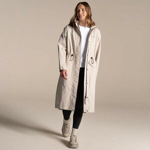 �N���b�O�z�b�p�[�Y ���f�B�[�X �A�E�^�[ �W���P�b�g�E�u���]�� Craghoppers Naima Waterproof Lightweight Jacket Oyster