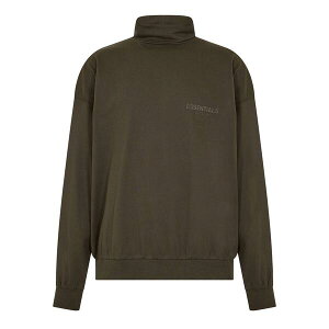 �t�B�A�I�u�S�b�h �����Y �A�E�^�[ �W���P�b�g�E�u���]�� �V���c Fear Of God Essentials Men's Long Sleeve Shirt Black �u���b�N