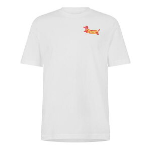 �t�@�[���[ �����Y �g�b�v�X T�V���c Farah Men's Rayners GraphT-Shirt White 104 �z���C�g