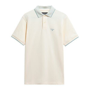 �o�u�A�[ �����Y �g�b�v�X �|���V���c Barbour Men'short Sleeve Polo Shirt Whspr Wht WH32