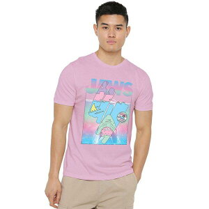 ���j�o�[�T�� �����Y �g�b�v�X �V���c Universal Jaws Cartoon Swipe Poster T Shirt Light Pink �s���N