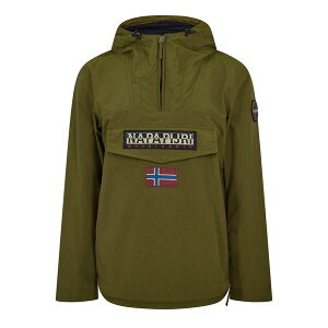 �i�p�s�� �����Y �A�E�^�[ �W���P�b�g�E�u���]�� Napapijri Napa Rainforest Summer Mens Green �O���[��