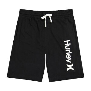 �n�[���[ �����Y �{�g���X �n�[�t�p���c�E�V���[�c �V���[�g�p���c ���S Hurley Logo Shorts Black �u���b�N