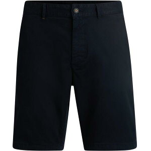 �{�X �����Y �{�g���X �n�[�t�p���c�E�V���[�c �V���[�g�p���c Boss Mens BOSS ORANGE Chino Slim Shorts Navy 404 �l�C�r�[