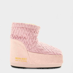 ���[���u�[�c ���f�B�[�X �V���[�Y �u�[�c�E���C���u�[�c ���[�X Moon Boot Women's Nolace Snow Boots Rose