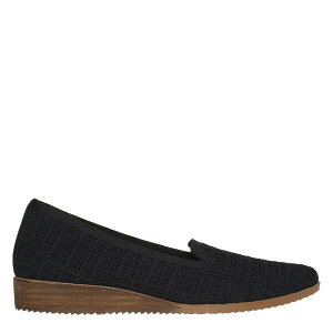 �X�P�b�`���[�Y ���f�B�[�X �V���[�Y �X�j�[�J�[ Skechers Cleo Sawdust Slip On Trainers Womens Black �u���b�N